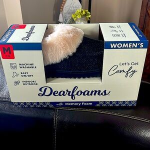 Dearfoams Indoor/Outdoor Slippers - Size 7/8